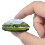 France Tuileries Garden Paris 3D Fridge Magnet Crystal Glass