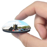 Wales Aberaeron Llanerchaeron UK England 3D Fridge Magnet Crystal Glass