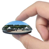 Wales Bangor Garth Pier UK England 3D Fridge Magnet Crystal Glass