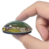 Wales Barmouth Bridge UK England 3D Fridge Magnet Crystal Glass