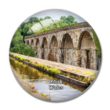 Wales Chirk Aqueduct UK England 3D Fridge Magnet Crystal Glass