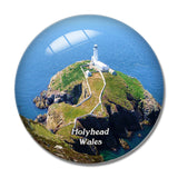 Wales Holyhead South Stack Lighthouse UK England 3D Fridge Magnet Crystal Glass