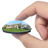 Wales Manorbier Castle UK England 3D Fridge Magnet Crystal Glass