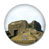 Wales Mold Moel Famau UK England 3D Fridge Magnet Crystal Glass