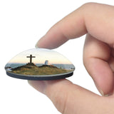 Wales Newborough Warren & Ynys Llanddwyn UK England 3D Fridge Magnet Crystal Glass