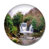 Wales Swansea Penllergare Valley Woods UK England 3D Fridge Magnet Crystal Glass