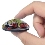 Wales Tywyn Talyllyn Railway UK England 3D Fridge Magnet Crystal Glass