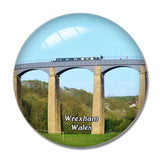 Wales Wrexham Pontcysyllte Aqueduct UK England 3D Fridge Magnet Crystal Glass