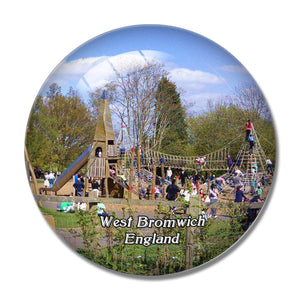 West Bromwich Sandwell Valley Country Park UK England 3D Fridge Magnet Crystal Glass