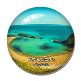 West Lulworth Cove and Durdle Door 1 UK England 3D Fridge Magnet Crystal Glass