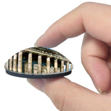 Garni Temple Yerevan Armenia 3D Fridge Magnet Crystal Glass