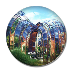 Whitchurch Bombay Sapphire Distillery UK England 3D Fridge Magnet Crystal Glass