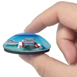 George Cayman UK 3D Fridge Magnet Crystal Glass