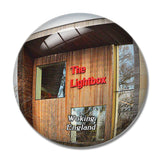 Woking The Lightbox UK England 3D Fridge Magnet Crystal Glass