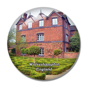 Wolverhampton Moseley Old Hall UK England 3D Fridge Magnet Crystal Glass