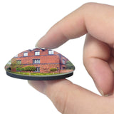 Wolverhampton Moseley Old Hall UK England 3D Fridge Magnet Crystal Glass