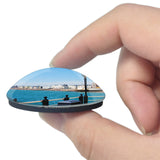 Worthing Pier UK England 3D Fridge Magnet Crystal Glass