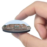 Wroxeter Roman City UK England 3D Fridge Magnet Crystal Glass