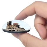 Aiguilhe France Chapelle St. Michel d'Aiguilhe 3D Fridge Magnet Crystal Glass