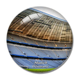 Germany Allianz Arena Munich 3D Fridge Magnet Crystal Glass