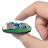 Amboise France Le Chateau du Clos Luce 3D Fridge Magnet Crystal Glass