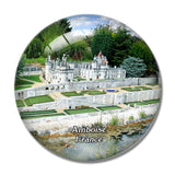 Amboise France Parc des Mini-Chateaux 3D Fridge Magnet Crystal Glass