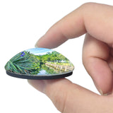 Amiens France Les Hortillonnages 3D Fridge Magnet Crystal Glass