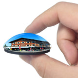 Annecy France Semnoz 3D Fridge Magnet Crystal Glass