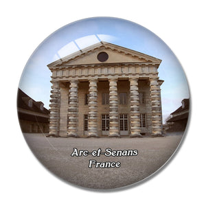 Arc-et-Senans France Royal Saltworks 3D Fridge Magnet Crystal Glass