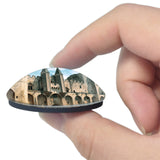 Avignon France Palais des Papes 3D Fridge Magnet Crystal Glass