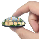 Avrille France Chateau des Aventuriers 3D Fridge Magnet Crystal Glass