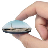 Barbatre France Le Passage du Gois 3D Fridge Magnet Crystal Glass