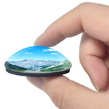 Barcelonnette France Col de la Cayolle 3D Fridge Magnet Crystal Glass