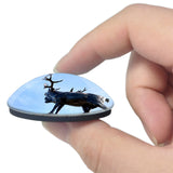 Beaumont-Hamel France Newfoundland Memorial 3D Fridge Magnet Crystal Glass