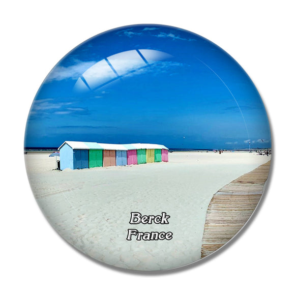 Berck France Berck Sur Mer 3D Fridge Magnet Crystal Glass