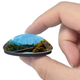 Germany Bavarian Alps Garmisch-Partenkirchen 3D Fridge Magnet Crystal Glass