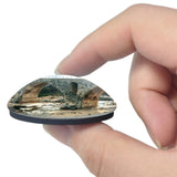 Bonnieux France Le Pont Julien 3D Fridge Magnet Crystal Glass