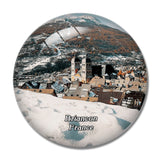 Briancon France Cite Vauban 3D Fridge Magnet Crystal Glass