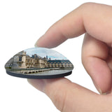 Chantilly France Chateau 3D Fridge Magnet Crystal Glass