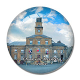 Charleville-Mezieres France Place Ducale 3D Fridge Magnet Crystal Glass