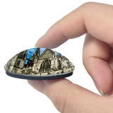 Germany Cathedral of St Peter's Regensburg 3D Fridge Magnet Crystal Glass