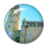 Chieti Italy Piazza di San Giustino 3D Fridge Magnet Crystal Glass