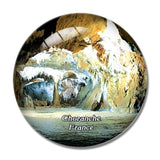 Choranche France Grotte 3D Fridge Magnet Crystal Glass