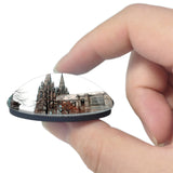 Clermont-Ferrand France Cathedrale Notre-Dame-de-l'Assomption 3D Fridge Magnet Crystal Glass