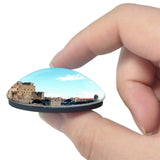 Collioure France Chateau Royale 3D Fridge Magnet Crystal Glass