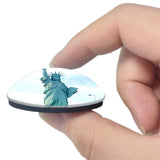 Colmar France Statue of Liberty 3D Fridge Magnet Crystal Glass