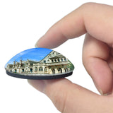 Concarneau France Chateau de Keriolet 3D Fridge Magnet Crystal Glass