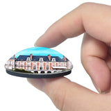 Courances France Chateau 3D Fridge Magnet Crystal Glass