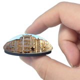 Cuneo Italy Centro storico 3D Fridge Magnet Crystal Glass