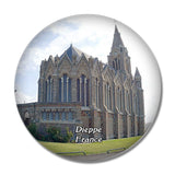 Dieppe France Chapelle Notre Dame de Bonsecours 3D Fridge Magnet Crystal Glass